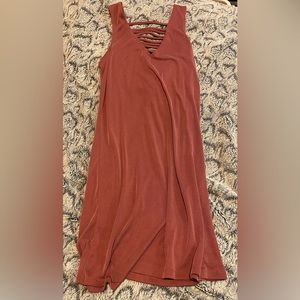 Maroon Cutout mini Sun dress